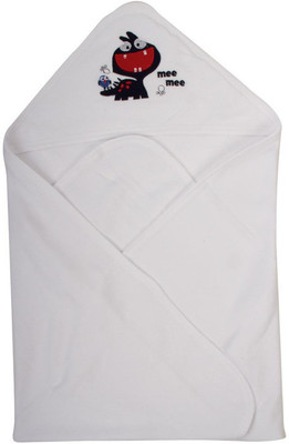 

MeeMee Cotton 240 GSM Bath Towel(Pack of 4, White)