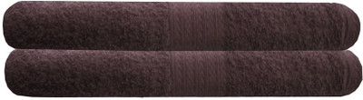 

India Furnish Cotton 450 GSM Bath Towel(Pack of 2, Brown)