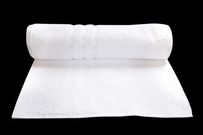 

Bombay Dyeing Cotton 550 GSM Bath Towel(White)