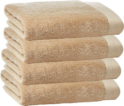 

Juvenile Cotton 2400 GSM Bath Towel Set(Pack of 4, Beige)