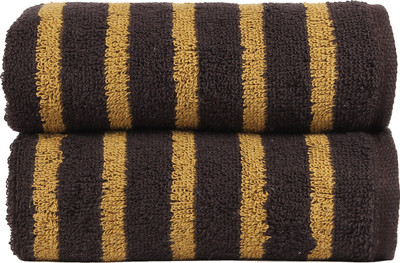 

Casa Copenhagen Cotton 575 GSM Hand Towel(Pack of 2, Multicolor), Brown;yellow