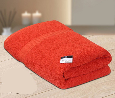 

The Intellect Bazaar Cotton 450 GSM Bath Towel(Red)