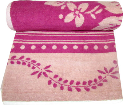 

Bombay Dyeing Cotton 500 GSM Bath Towel(Pink)