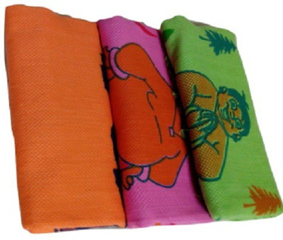 

Cotton Colors Cotton 2400 GSM Bath Towel Set(Pack of 3, Multicolor)