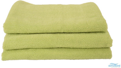 

Softweave Cotton 440 GSM Hand Towel Set(Pack of 3, Green)