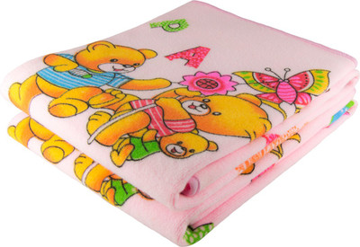 

Stylefolio Microfiber 320 GSM Bath Towel(Pack of 2, Pink), Baby pink