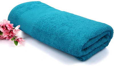 

Tangerine Cotton 450 GSM Bath Towel(Blue)
