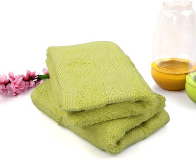 

Tangerine Cotton 450 GSM Hand Towel(Pack of 2, Green)