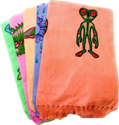 

Cotton Colors Cotton 2400 GSM Bath Towel Set(Pack of 5, Multicolor)