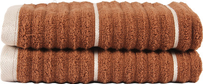 

Casa Copenhagen GSM Hand Towel(Pack of 2, Brown)