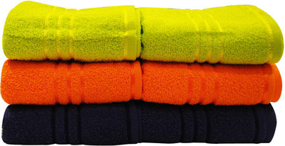 

Trident Cotton 380 GSM Hand Towel Set(Pack of 6, Multicolor), Muliticolor