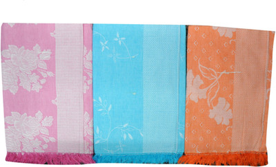 

EASJAY BRAND Cotton 300 GSM Bath Towel(Pack of 3, Multicolor)