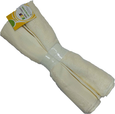 

Belle Maison Cotton 600 GSM Face Towel(Pack of 2, White)