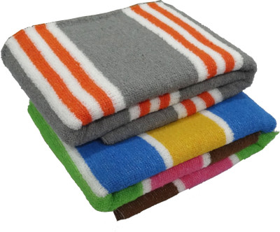 

Milap Cotton 400 GSM Bath Towel Set(Pack of 2, Multicolor)
