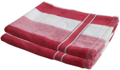 

Lushomes Cotton Terry 340 GSM Hand Towel Set(Pack of 2, Pink)