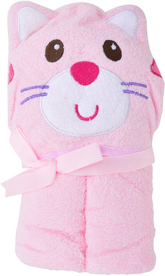 

Baby Bucket Woven 2400 GSM Bath Towel(Pink)