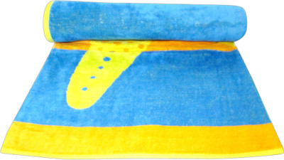 

Bombay Dyeing Cotton Beach Towel(Yellow), Yellowstar