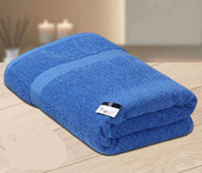

The Intellect Bazaar Cotton 450 GSM Bath Towel(Blue)