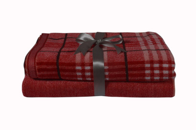 

Modern Cotton GSM Bath Towel Set(Pack of 2, Red)
