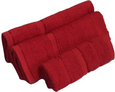 SNUGGLE Cotton Terry 400 GSM Hand, Face Towel Set(Pack of 4)