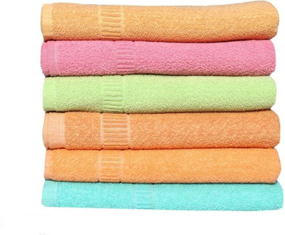 

Shopping Store Cotton 450 GSM Bath Towel Set(Pack of 6, Multicolor)