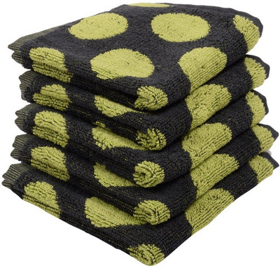 

Softweave Cotton 500 GSM Face Towel(Pack of 4, Green)