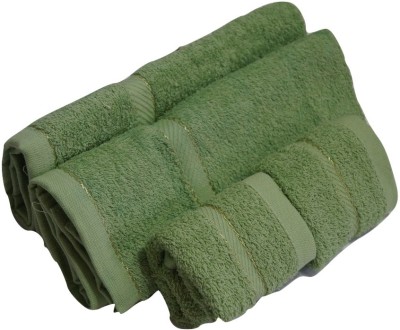 SNUGGLE Terry Cotton 400 GSM Hand, Face Towel Set(Pack of 4)