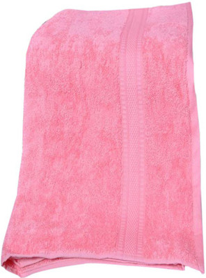 

Trident Cotton GSM Bath Towel(Pink)