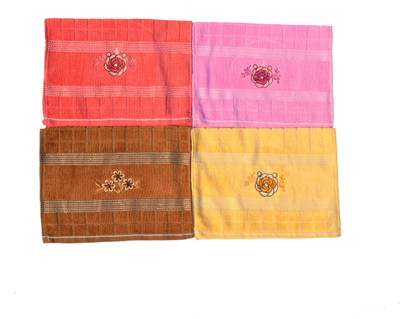 20% OFF on Mandhania Cotton Hand Towel(Pack of 4, Multicolor) 20% OFF on Mandhania Cotton Hand Towel(Pack of 4, Multicolor)
