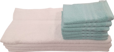 

Welhouse India Cotton 2600 GSM Hand, Face Towel Set(Pack of 4, Multicolor)