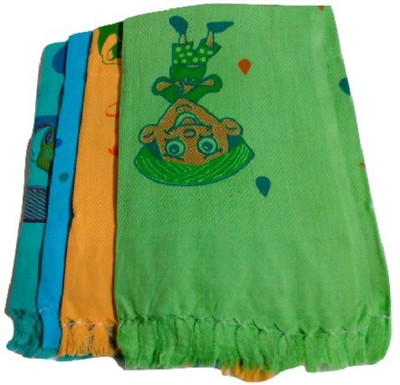 

Cotton Colors Cotton 2400 GSM Bath Towel Set(Pack of 4, Multicolor)