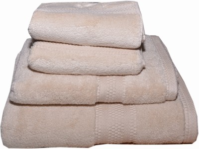 Bombay Dyeing Cotton 650 GSM Bath Towel Set(Pack of 4)