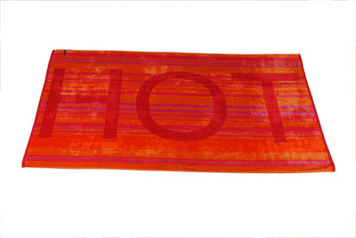 

Avira Home Cotton 380 GSM Bath Towel(Orange)