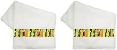 75% OFF on meSleep Cotton Hand Towel(Pack of 2, White)