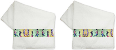 75% OFF on meSleep Cotton Hand Towel(Pack of 2, White)