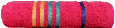 

Casa Copenhagen Cotton 475 GSM Bath Towel(Pink), Hot pink
