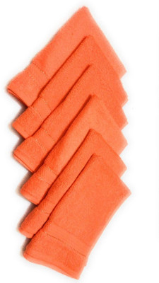 Cotton colors Cotton 2400 GSM Hand, Face Towel Set(Pack of 6)