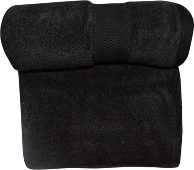 

Bombay Dyeing Cotton 650 GSM Bath Towel(Black)