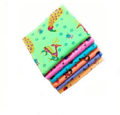 

Cotton Colors Cotton 2400 GSM Bath Towel Set(Pack of 6, Multicolor)