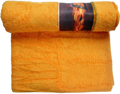 

Bombay Dyeing Cotton 550 GSM Bath Towel(Orange)