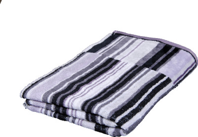 

Avira Home Cotton 500 GSM Bath Towel(Multicolor), Grey & purple