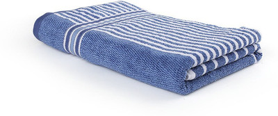 

First Row Cotton 300 GSM Bath Towel(Blue)