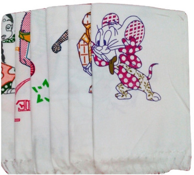 

Cotton Colors Cotton 2400 GSM Bath Towel Set(Pack of 6, White)