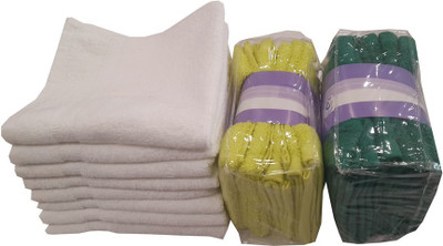 

Welhouse India Cotton 2400 GSM Face Towel(Pack of 4, Multicolor)