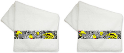 75% OFF on meSleep Cotton Hand Towel(Pack of 2, White)