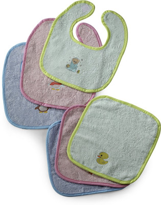 

Trident Cotton 380 GSM Bath Towel(Pack of 6, Multicolor), Soft aqua
