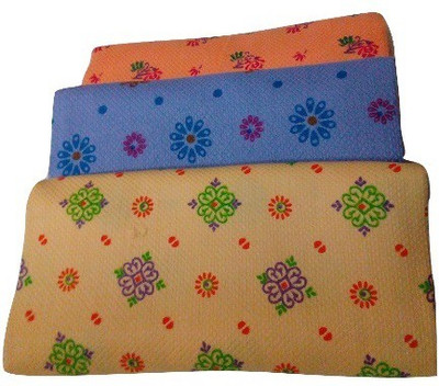

Cotton Colors Cotton 2400 GSM Bath Towel Set(Pack of 3, Multicolor)
