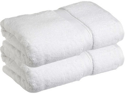 

Juvenile Cotton 2400 GSM Bath Towel Set(Pack of 4, White)