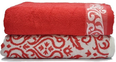 39% OFF on Eurospa Cotton Set of Towels(Pack of 2, Red) 39% OFF on Eurospa Cotton Set of Towels(Pack of 2, Red)