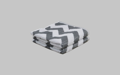 

Yellow Spun Cotton 400 GSM Hand Towel(Pack of 2, Grey)